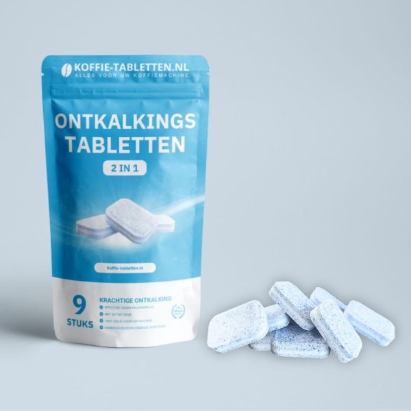 2 in 1 ontkalkingstabletten voor Krups