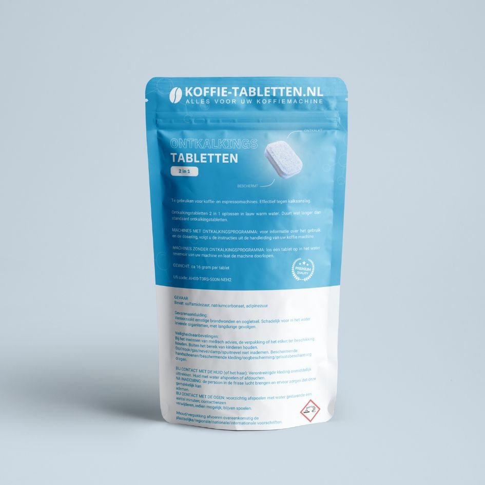 2 in 1 ontkalkingstabletten voor Neff achterkant 2 in 1 ontkalkingstabletten voor Neff achterkant