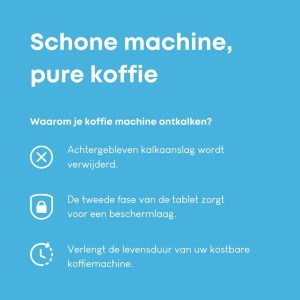 2 in 1 ontkalkingstabletten voor Gaggia - 9 stuks