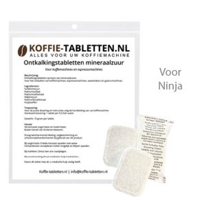 ontkalkingstabletten mineraalzuur voor Ninja