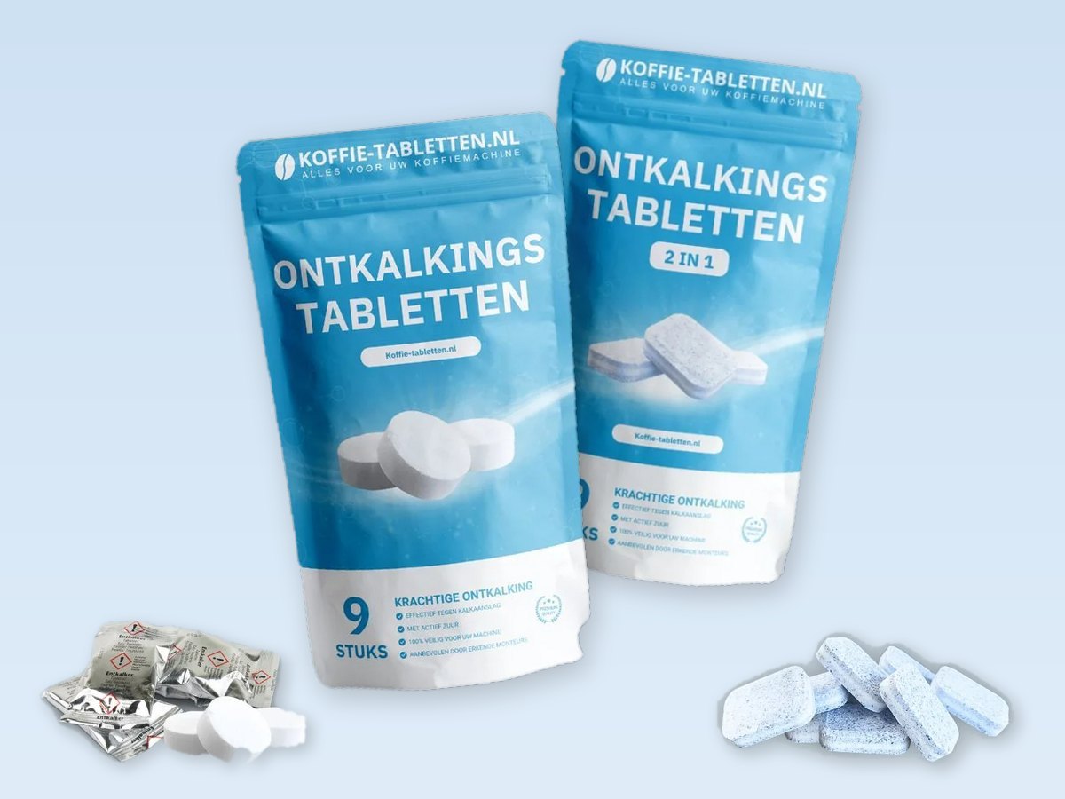 Ontkalkingstabletten voor koffiemachines