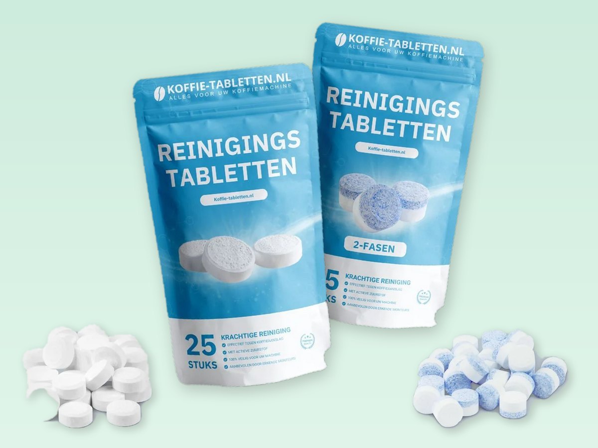 Reinigingstabletten voor koffiemachines